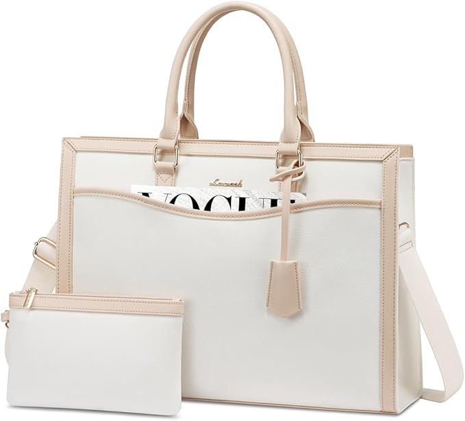 LOVEVOOK Laptop Tote Bag for Women, Office Work Bag Briefcase fit for 15.6 inch Laptop, Large Capacity Teacher Bag Handbag