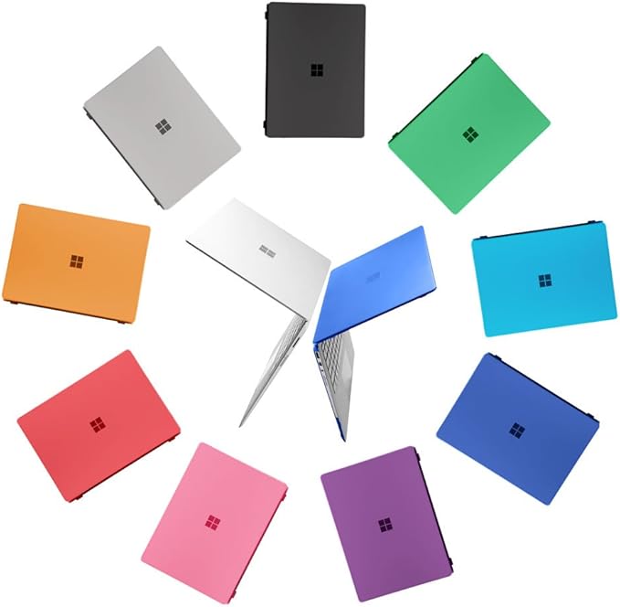 mCover Hard Case Only Compatible for 13.5" Microsoft Surface Laptop (5/4 / 3/2 / 1) with Alcantara Keyboard - Purple