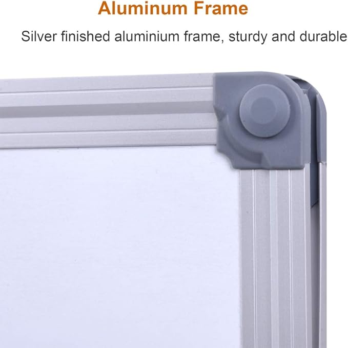 Premium 72"x 48" Multipurpose Magnetic Dry Erase Board with Aluminum Frame | Versatile Wall-Mounted Whiteboard with Pen Tray for Enhanced Office and Classroom Presentations