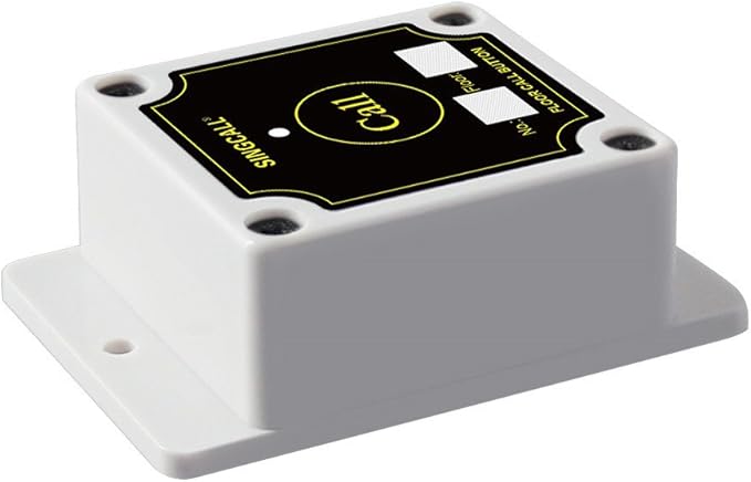 SINGCALL Wireless Construction Site Calling System, for Calling Elevator, Wireless Service System, Storage Battery Can Last 5 Hours