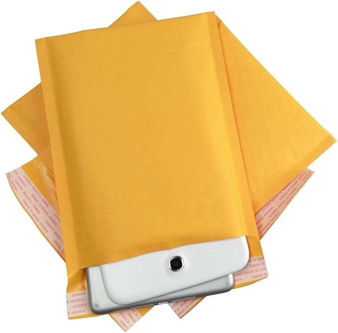 PackageZoom #7 14.5 x 20 Padded Envelopes Kraft Bubble Mailer Shipping Envelopes 50 Pack