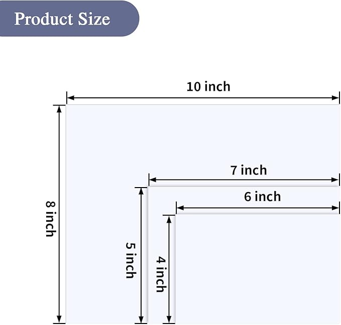 ZBEIVAN Photo Paper 4x6, 5x7, 8x10 inch High Glossy Paper 150 Sheets, 200 GSM Paper for Printer (4x6 50 Sheets, 5x7 50 Sheets, 8x10 50 Sheets)