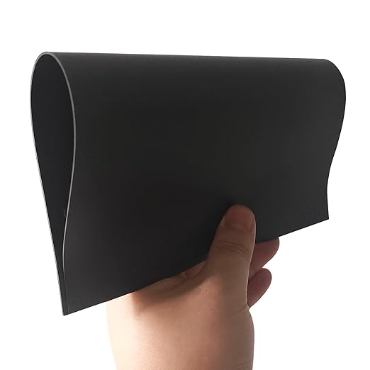 Non Adhesive Magnetic Sheets,5''x7'' 6PCS,Plain Magnets Sheets,Flexible Magnetic Sheets for Craft&Dies Storage,Making Fridge Magnets,Flexible,Adhesive,Printable Magnet Sheets