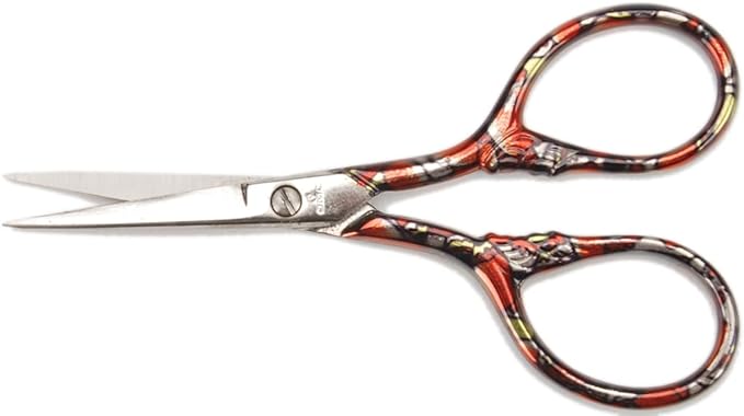 DMC 6128/3 Marbleized Scissor, 3-3/4-Inch, Golden Copper