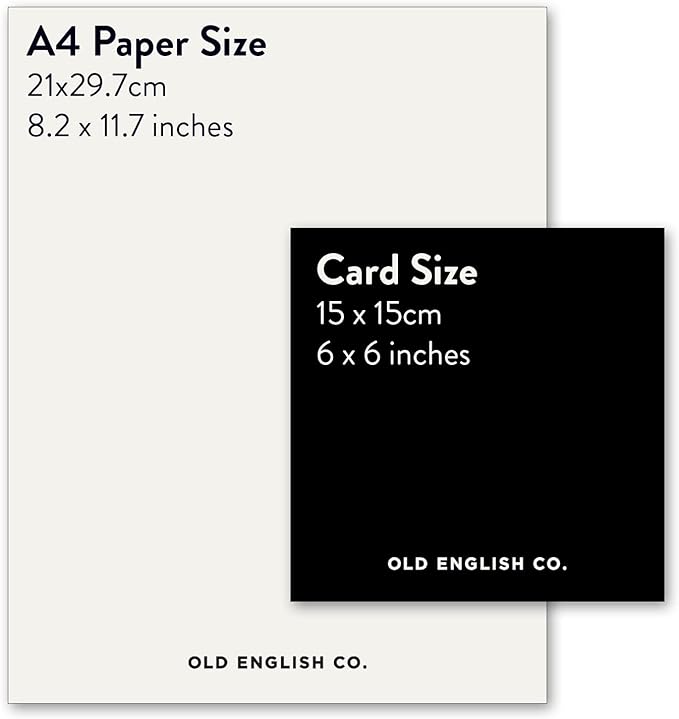 Old English Co. Birthday Card for Wife - Cute Love Birds Couple Romantic Design Birthday Card for Other Half Spouse - Wife Birthday Gift from Husband - Love You Card | Blank Inside Envelope