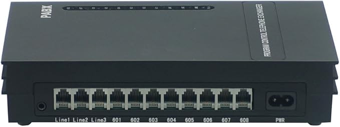 SOHO-PBX SP-308 PABX Telephone Business Phone Switch System Control Exchange MD Serial (3CO, 8 Extensions)…