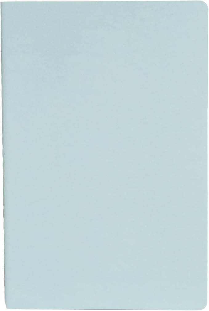 Simply Genius A5 Notebooks for Work, Travel, Business, School & More - College Ruled Notebook - Softcover Journals for Women & Men - Lined Note Books with 92 pages, 5.5" x 8.3" (Light Blue, 30 pack)