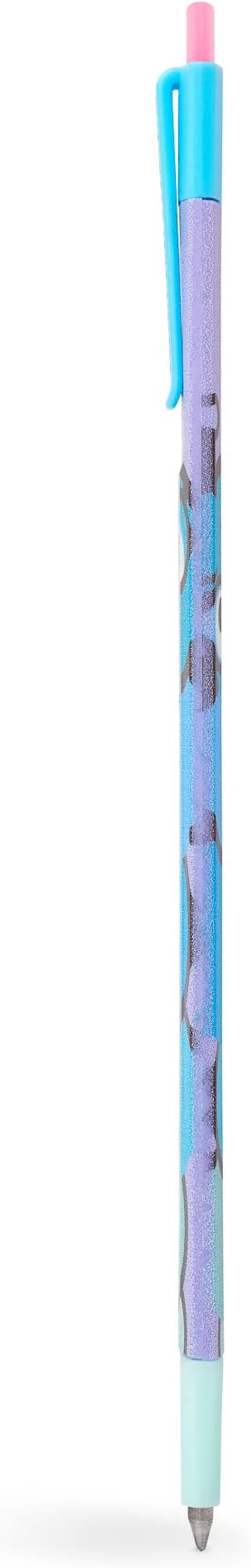 New Pen Bookmark with Refills | Erasable Ballpoint Gel Pen and Bookmark 3-in-1 | Ink Novelty Pen with Eraser | Page Marker | Book Marker | Page Holder Clip | Gift for Reader and Writer (Bookworm)