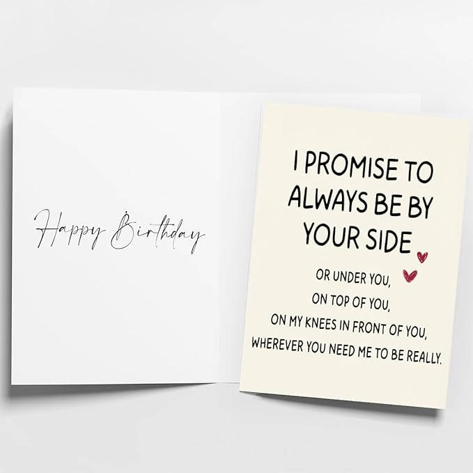 Funny Birthday Card & Gifts for Husband Boyfriend Him, Happy Anniversary Card & Gifts, Valentine Day