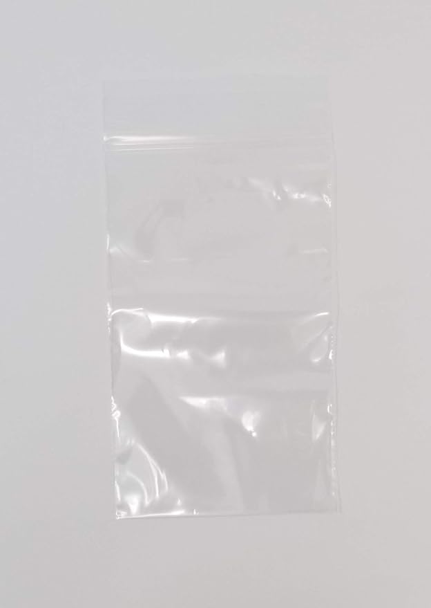 Stops Liquid Leaks, 3/4*6inch, 250 Labels with plastic food bag (100 packs) 3/4inch gripper seal + plastic food bag (100 packs)