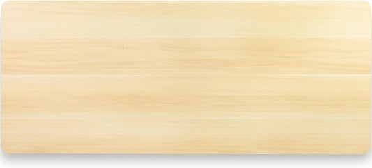 VIVO Light Wood 60 x 24 inch Universal Solid One-Piece Table Top for Standard and Sit to Stand Height Adjustable Home and Office Desk Frames, DESK-TOP60C