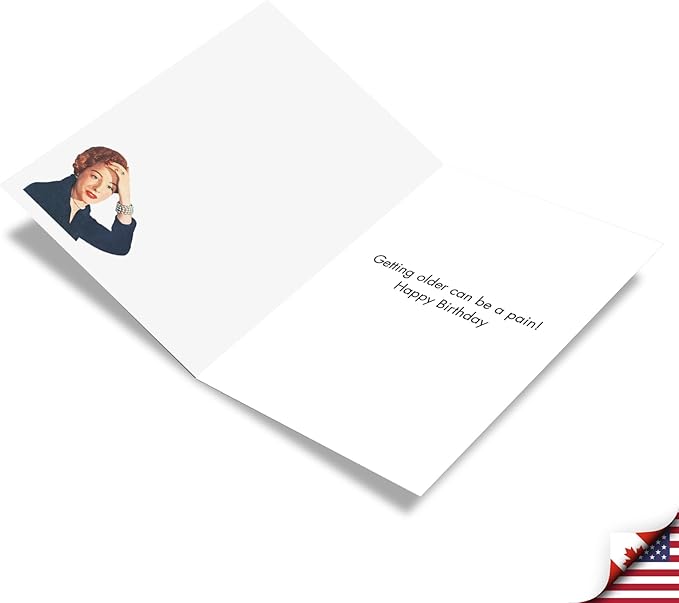 NobleWorks Funny Birthday Greeting Card with 5 x 7 Inch Envelope (1 Card) Welcome To Adulthood C7878BDG