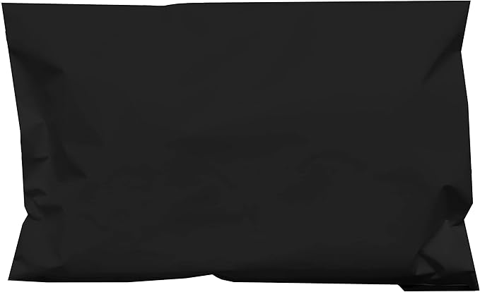 Colored Poly Mailers Pack of: (Black, 6" x 9" pack of 200) Be creative with your packaging with Colored mailers