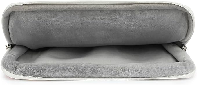 canvaslife 360° Protective Laptop Sleeve Case Bag with 3 Pockets for 14 inch Dell HP Lenovo Laptop and MacBook Pro 14 inch,Surface Laptop 14.4 inch (Cherry)