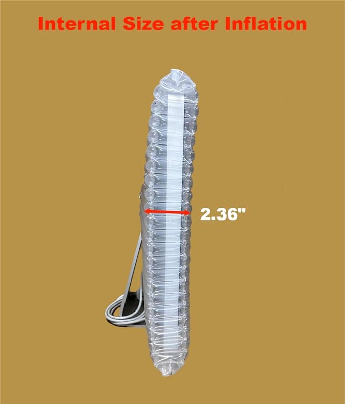 2 for 1 Screen with 1 Pump AIRPAKPRO Inflatable Protective Bags Compatible with 27" Imac Desktop Computer Shipping Boxes Protective Storage Case Monitor Dust Cover Compatible with 27" Screen