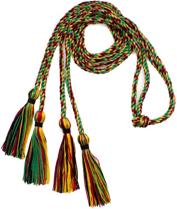 Tassel Depot Graduation Honor Cord - Kente - Every School Color Available - Made in USA