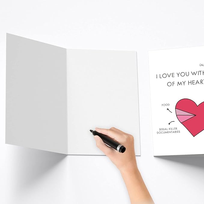 Funny Anniversary Card for Boyfriend, Humorous Valentines Day Card, Almost of My Heart Card, Naughty Birthday Card
