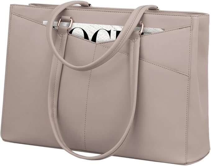 LOVEVOOK Laptop Tote Bag for Women, Office Work Bag Briefcase fit for 15.6 inch Laptop, Large Capacity Teacher Computer Bag Handbag