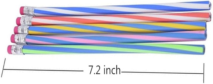 30 Pieces Flexible Soft Pencil Magic Bend Kids for Children School