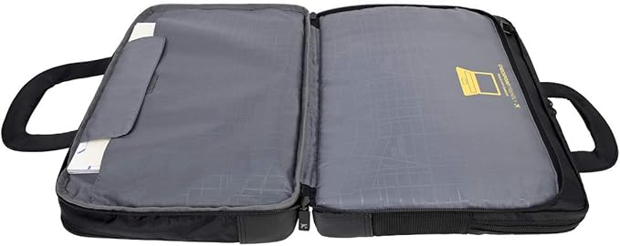 Targus Unisex's Travel Laptop Bag Checkpoint Computer Briefcase TTL416US, Black, 15.6 inch