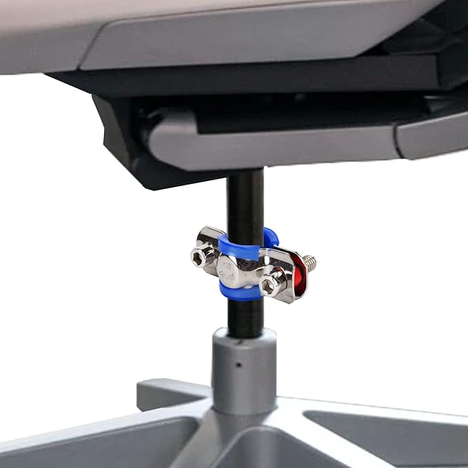 Fix Sinking Office Chair, 304 Stainless Steel Office Chair Saver for Stop Sinking, Sinking Office Chair Repair Kit with Allen Wrench, Adjustable Chair Height Without Cylinder Replacement