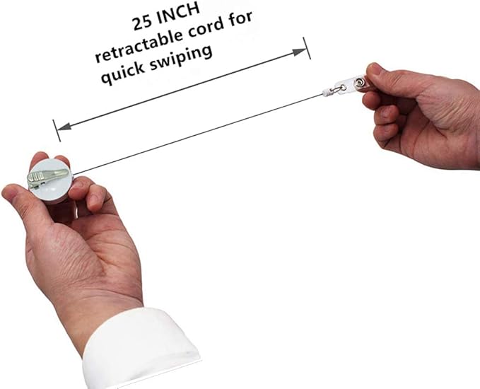 Retractable Badge Reel Clip, Badge Holder with Alligator Clip, Cute Badge Clip on ID Name Card Holders for Nurse Doctor and Office (3Pack Marble Golden Blue Pink)