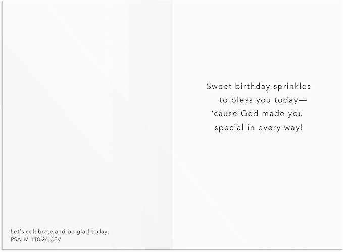 DaySpring - Birthday - Oh Happy Day - 4 Birthday Art Design Assortment with Scripture - 12 Birthday Boxed Cards and Envelopes