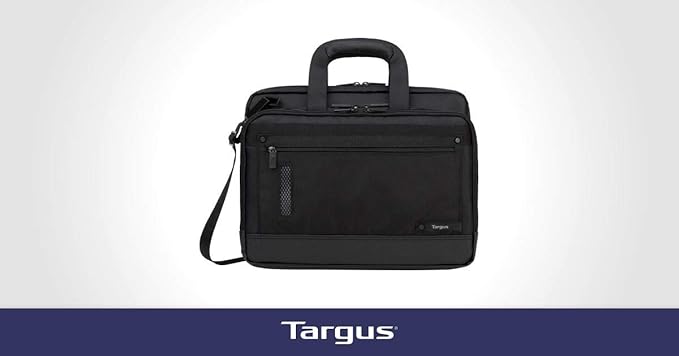 Targus Unisex's Travel Laptop Bag Checkpoint Computer Briefcase TTL416US, Black, 15.6 inch