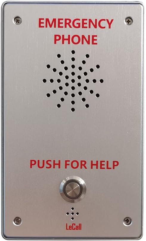 Emergency Dialer Phone/Hotline Phone/Handsfree Speaker Phone, Auto Dial 911, Programmable, Explosion Proof TEP334