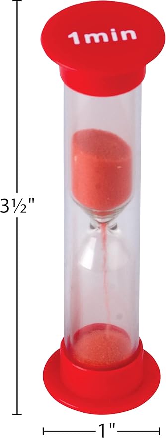 Teacher Created Resources Small Sand Timers Combo Pack (20663)