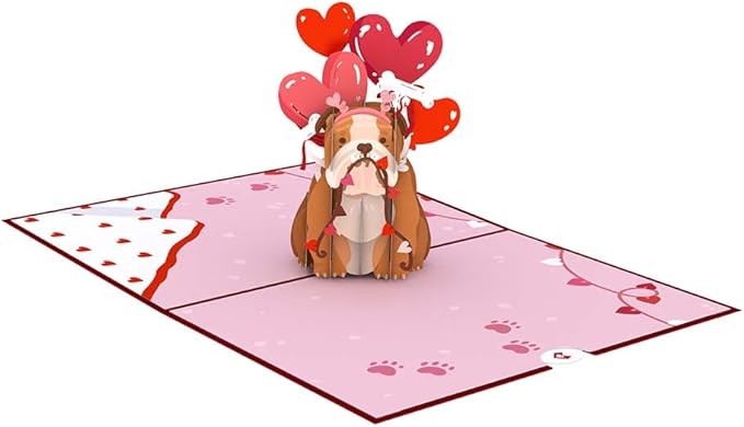 Lovepop Everyday Pop-Up Card for Her, Him, Girls, Boys - 3D Love Greeting Cards - Favorite Human - 5" x 7" - Blank Note Card & Envelope Included