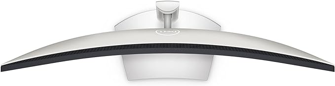 Dell S3422DW Curved Monitor - 34-inch WQHD (3440 x 1440) Display, 1800R Curved Screen, Built-in Dual 5W Speakers, 4ms Grey-to-Grey Response Time, 16.7 Million Colors - Silver