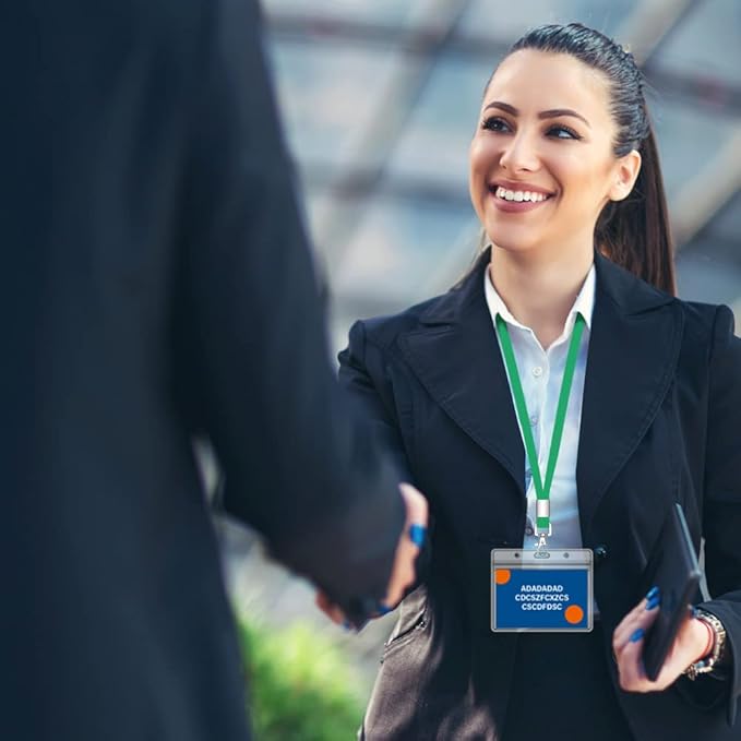 7 PCS Multicolour Lanyards for ID Badges, Keys, Cruise Ship Cards, Keychain, Soft Nylon Neck Lanyard with Clip, Badge Lanyard for Teacher, Kids, Men, Women