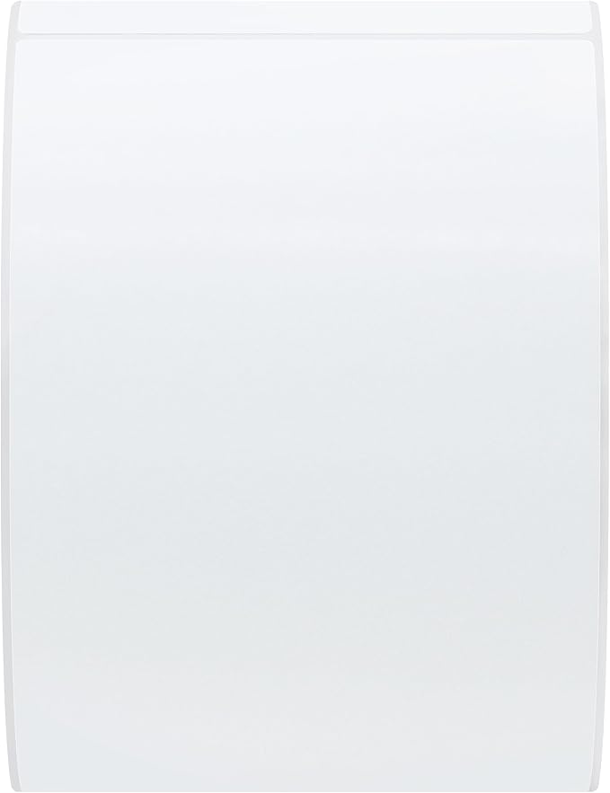 Hybsk 2.25x4 inch Direct Thermal Labels for Barcodes, Address, Compatible with Rollo Label Printer & Zebra Desktop Printers (2.25"x4",4 Rolls White)