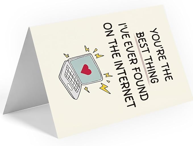 Valentines Day Card | Husband Birthday Card | Funny Birthday Cards for Men, Boyfriend, Husband, and Him | Happy Anniversary & Birthday Gifts for Men