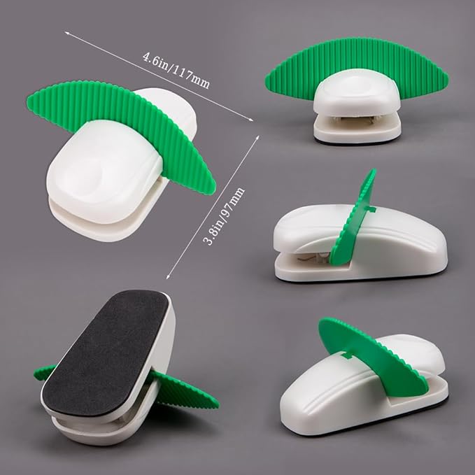 Vanki 1 pcs Paper Document Copy Folder Holder Stand Wedge for Typing Reading,White