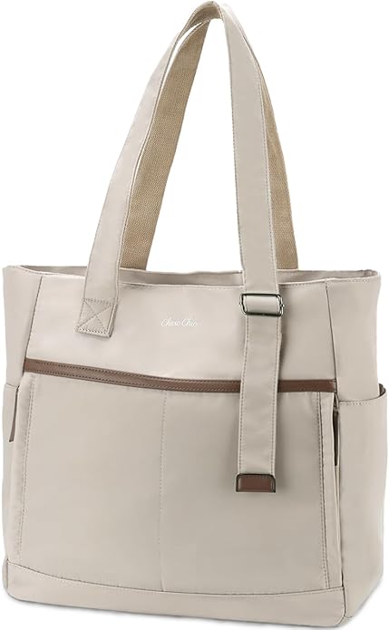 Chase Chic Laptop Bag for Women, Trendy Work Tote Bag Ladies 15.6 inch Computer Bag Fashion Business Handbag for Travel