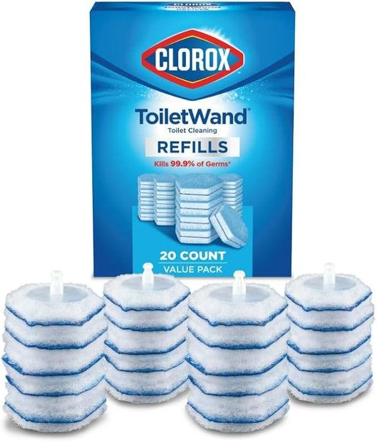 CLOROX ToiletWand Toilet Cleaning System (20 Refill Counts)