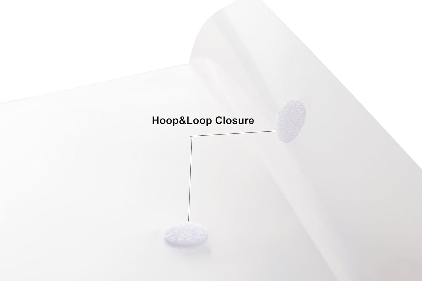 11 x 14 Large Clear Plastic Envelopes Document File Storage Holder 20 Pack Hook Loop Closure