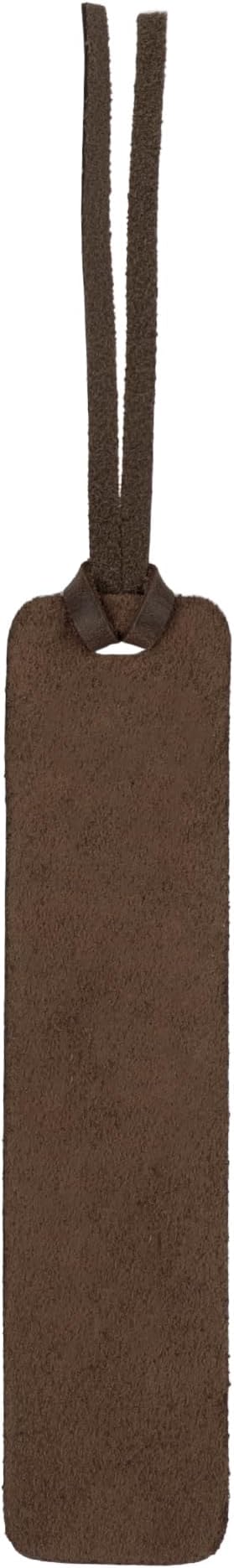 Londo Genuine Leather Handmade Bookmark (Set of 2) (Knotted, Chestnut)