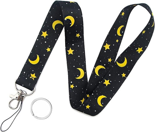 Yiflin Cute Neck Lanyard for Keys, Wallet, Id Card Holder, Cool Keychain Lanyard for Women, Men, Teacher
