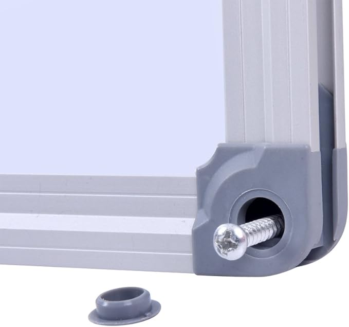 72 x 40 inch Large Magnetic Whiteboard with Pen Tray, Wall-Mounted Aluminum Dry Erase Board Message Presentation White Board for Office Home and School