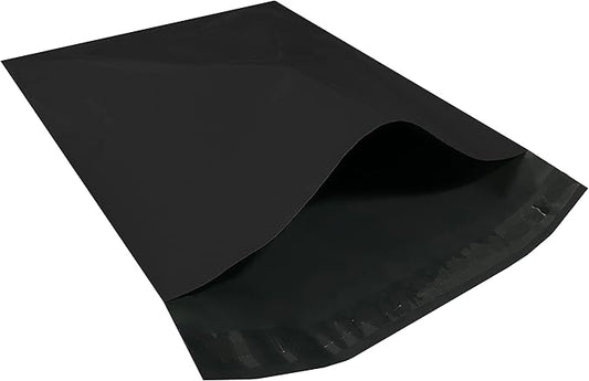Colored Poly Mailers Pack of: (Black, 10" x 13" pack of 200) Be creative with your packaging with Colored mailers