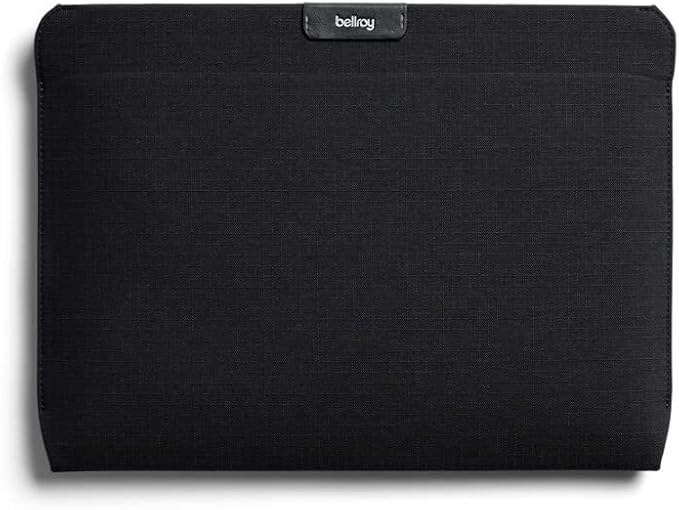 Bellroy Laptop Sleeve (Fits 14 Inch Laptop or MacBook, Slim Protective Case with Magnetic Closure) - Black