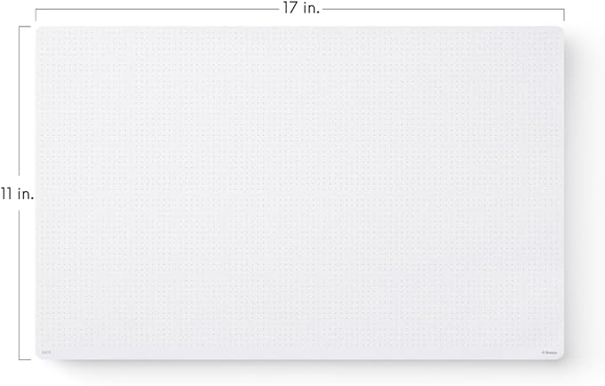 Notsu Dot Grid Notepads 11 x 17 inch, 2 Pack | Large Dotted Memo Desk Pads with Premium Thick Paper 120gsm