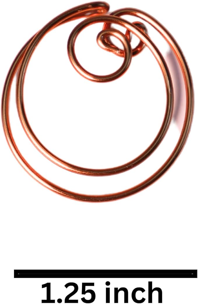 Personalized Initial Copper Bookmark, Set of 5, Handmade Copper Gift for Her, Him, Couple on Birthday, Wedding Anniversary, Alphabet Bookmark (O)