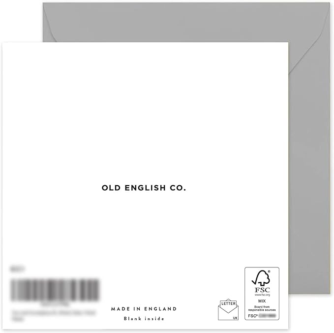 Old English Co. Birthday Card for Wife - Cute Love Birds Couple Romantic Design Birthday Card for Other Half Spouse - Wife Birthday Gift from Husband - Love You Card | Blank Inside Envelope