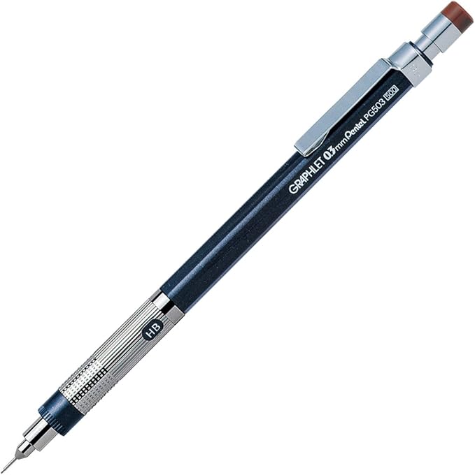 Pentel Graphlet Mechanical Pencil, 0.3mm (PG503-ED)