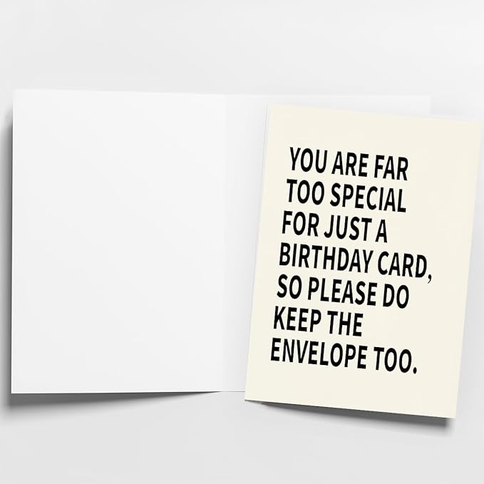 Birthday Cards for Men | Funny Birthday Card for Men, and Women | Unique Birthday Decorations | Happy Birthday Card