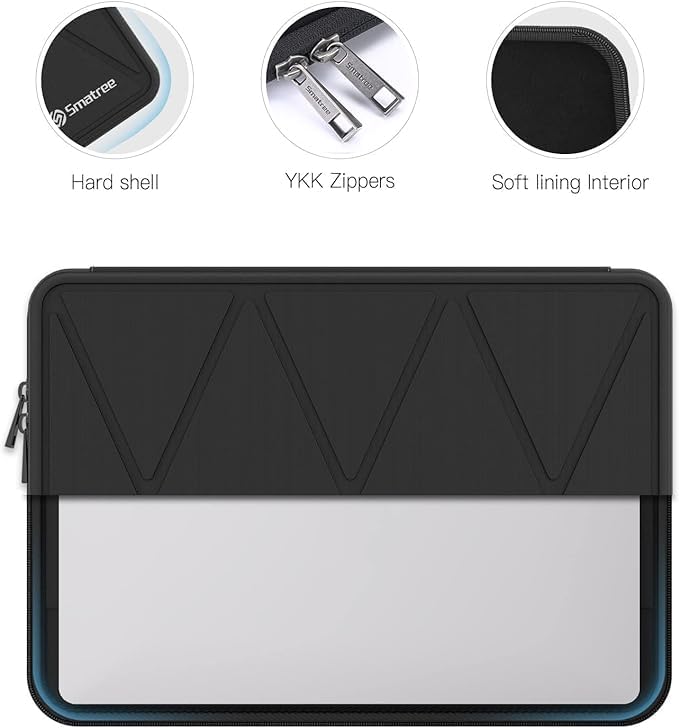 Smatree Hard EVA Protective Sleeve Case Compatible for 15.6 inch Acer Nitro 5 Gaming Laptop Waterproof Sleeve (A1550)